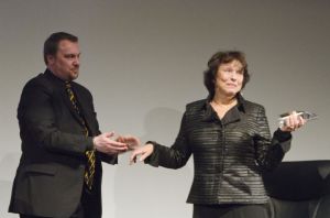 Film Festival Clare Bloom in conversation with Tony Earnshaw March 25 2011 stage image 10 sm.jpg